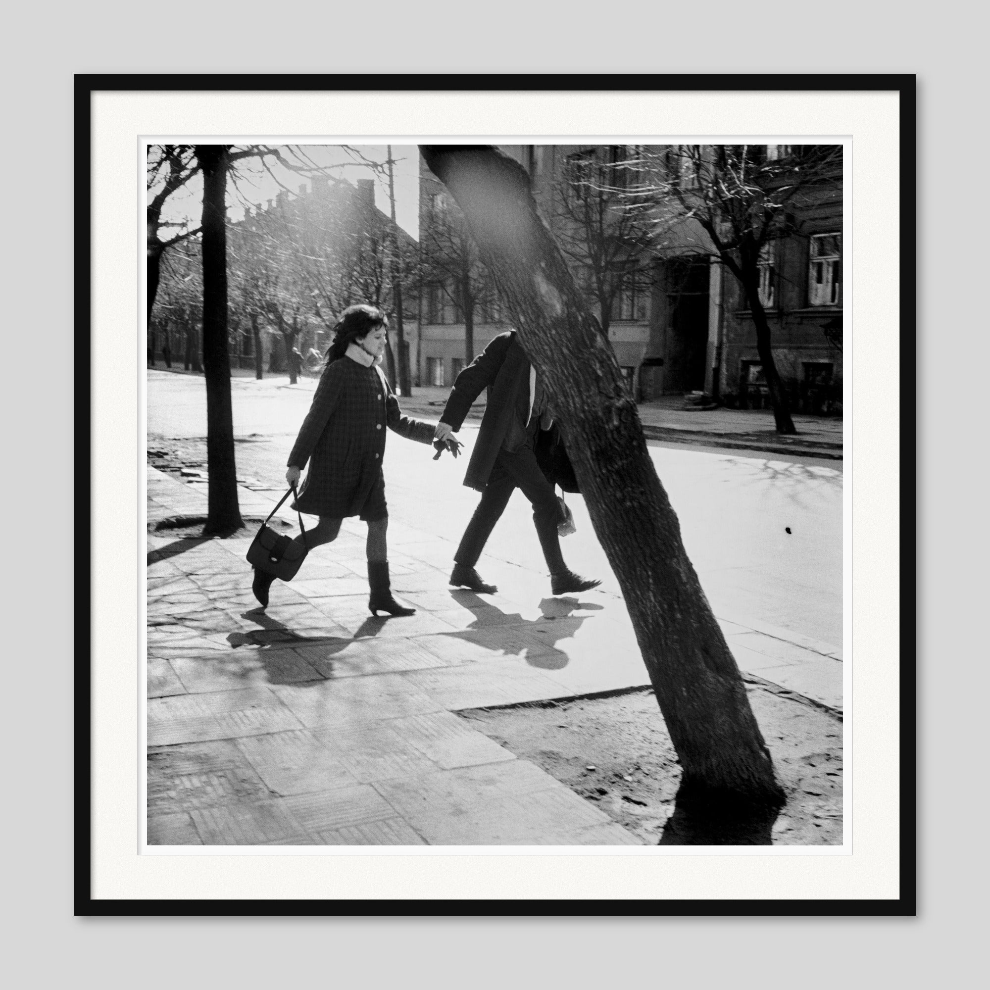 Fotografas Vitas Luckus ir Galina. Kaunas, 1964